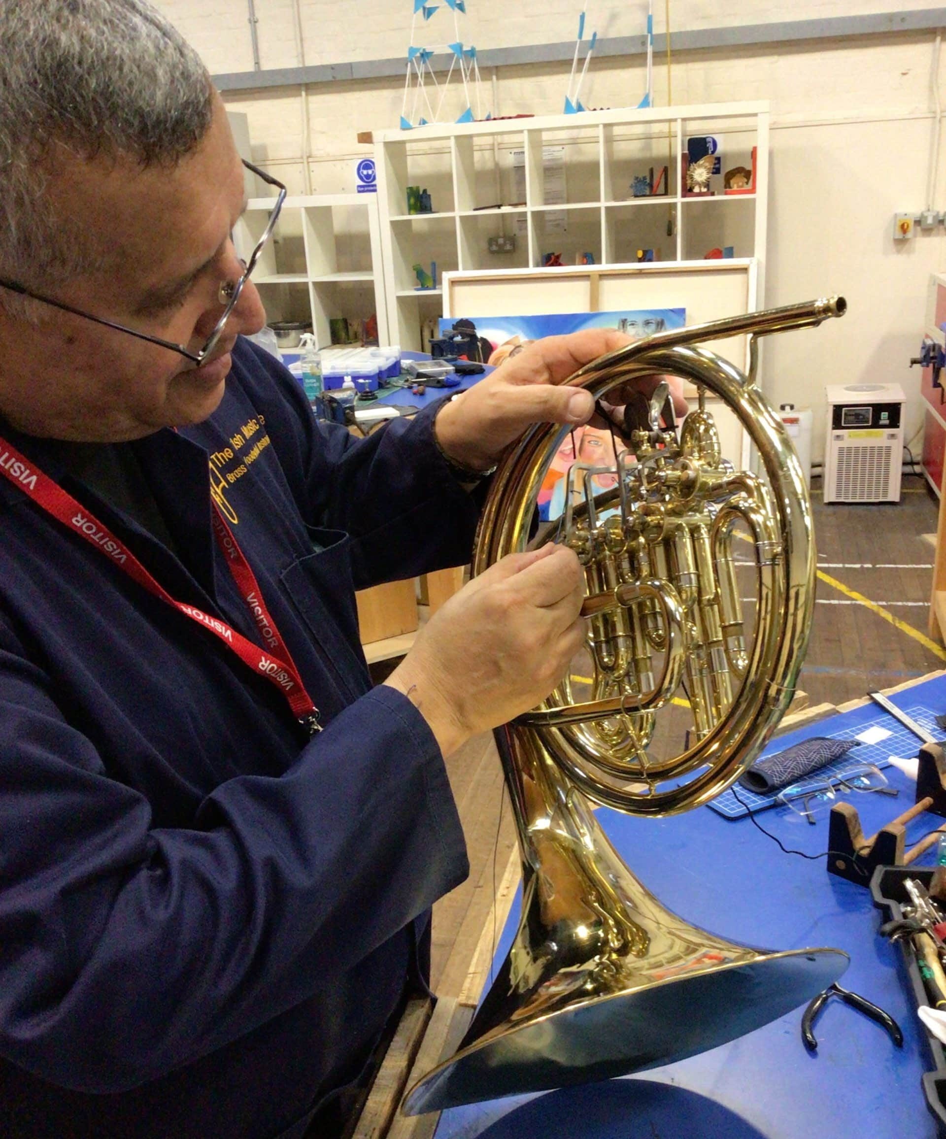 Cranleigh musical instruments treated to some TLC