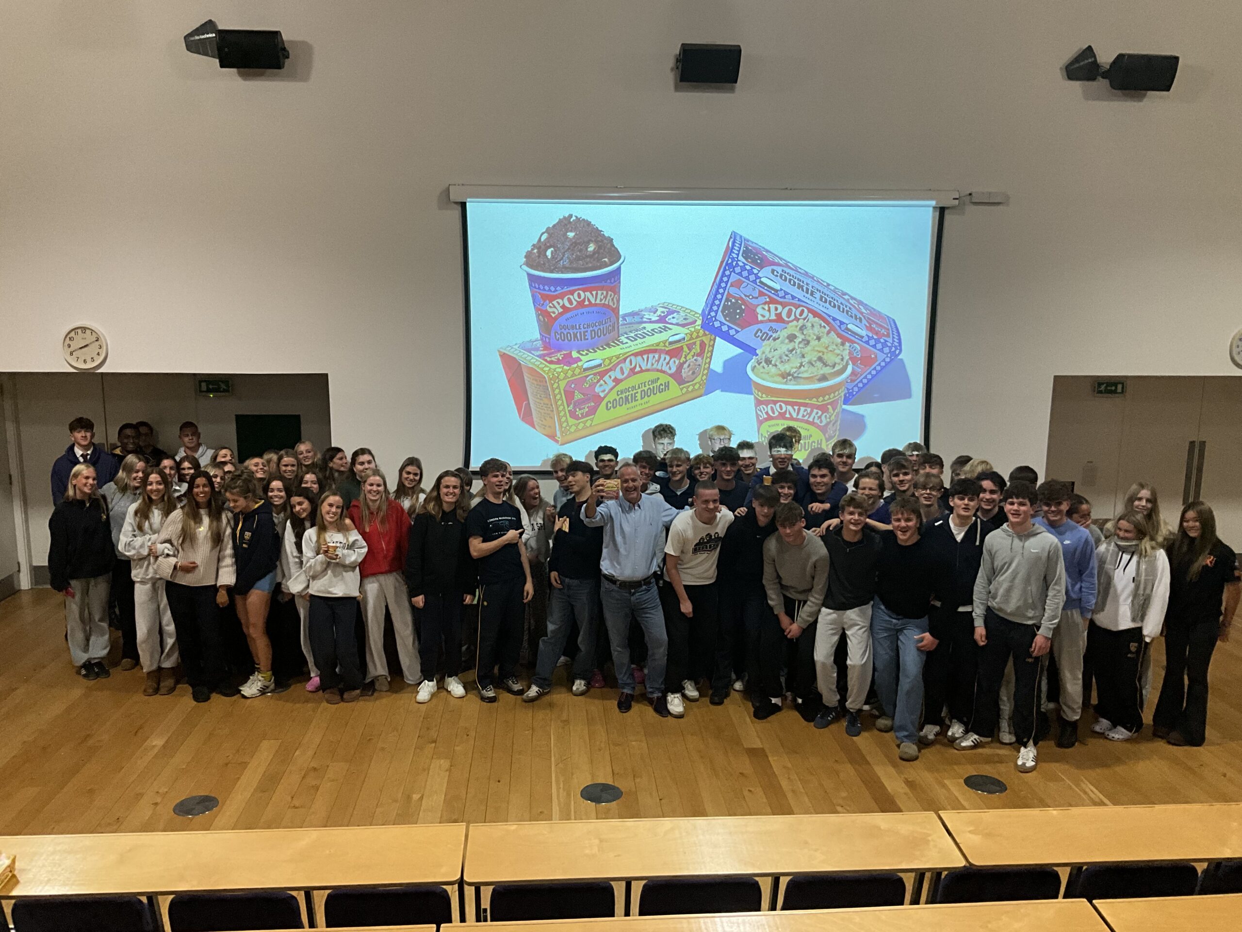 Gü and Coconut Collab Visit for Sixth Form