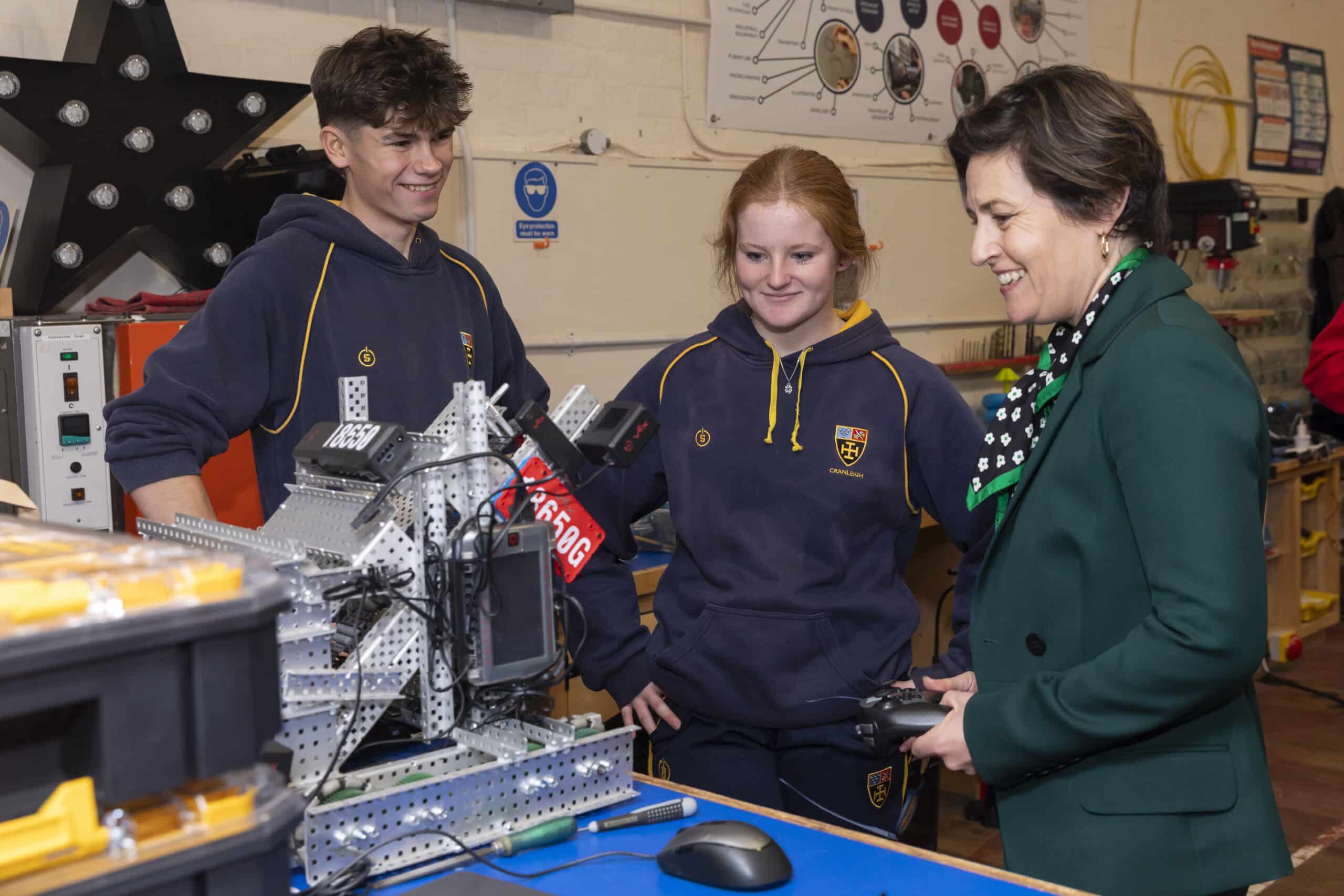 VEX Robotics National Qualifying Event hosted by Cranleigh