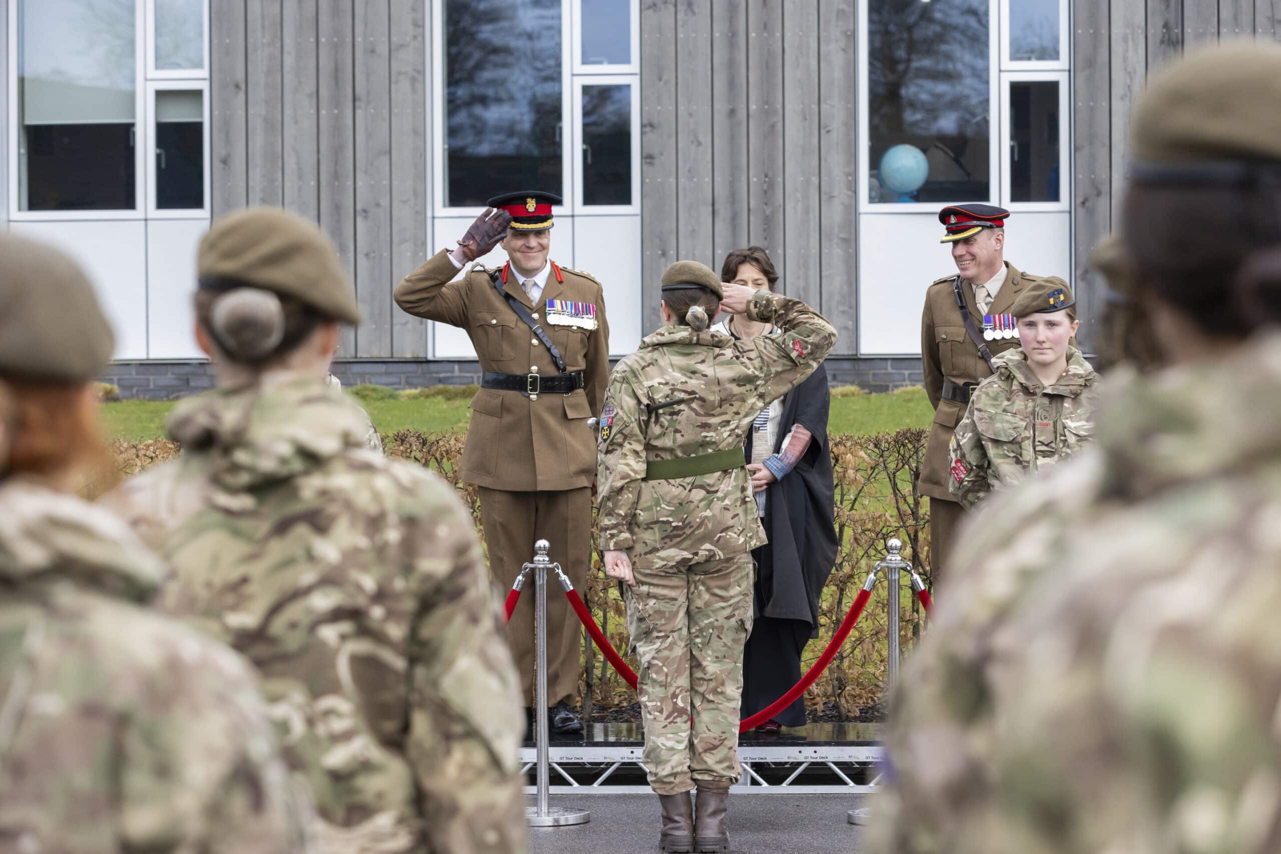 Cranleigh CCF’s 125th Anniversary Biennial Inspection